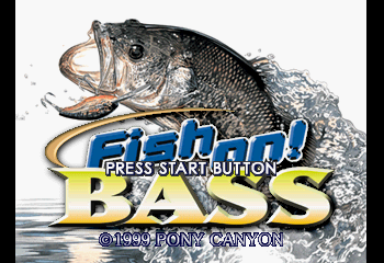 Fish On! Bass Title Screen